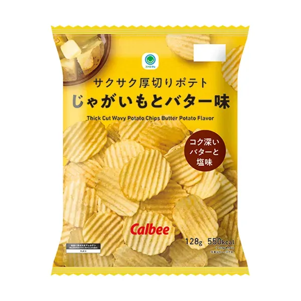 サクサク厚切りポテトじゃがいもとバター味
