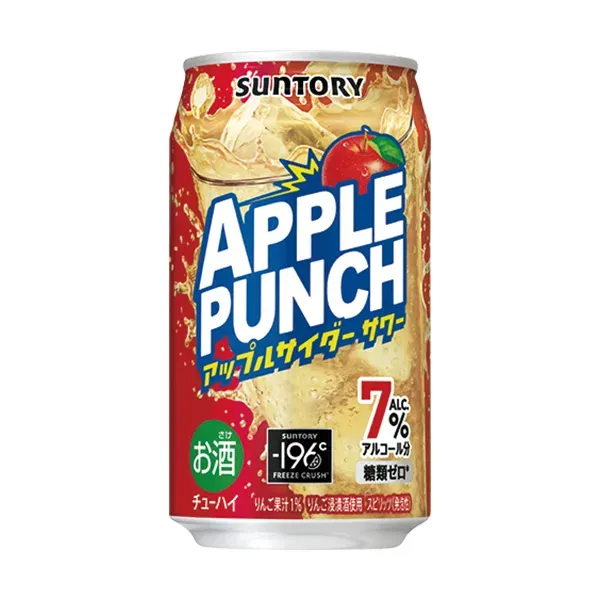 산토리 애플 펀치 350ml