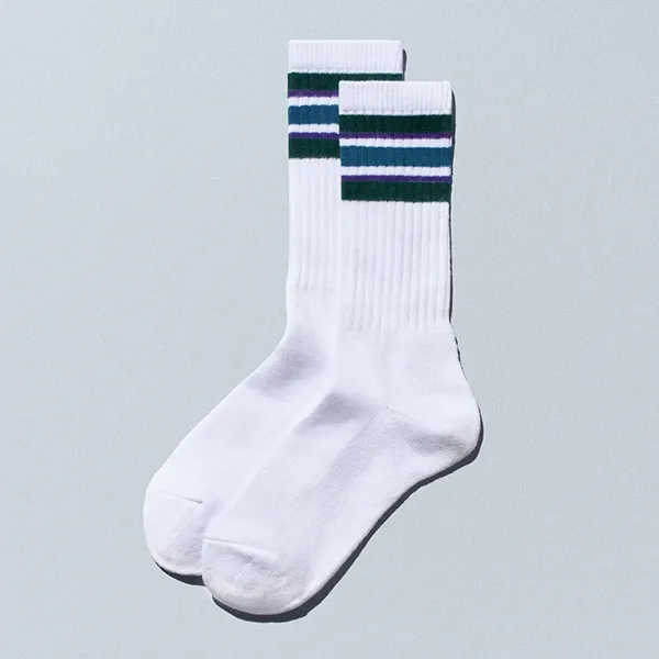 Line Socks 2026 Autumn Colors / White