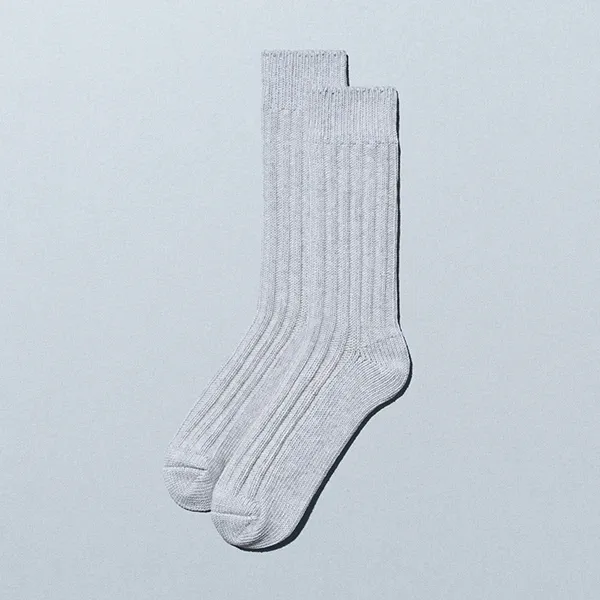 Low Gauge Socks Warm Gray