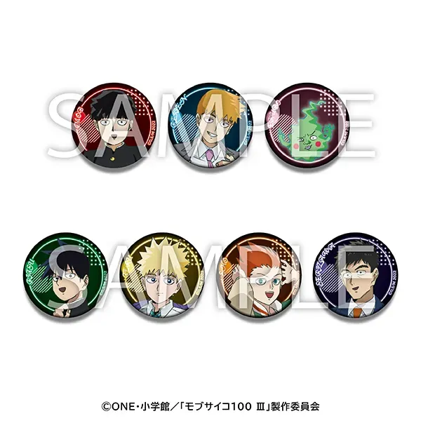 Mob Psycho 100 III Trading Tin Badge