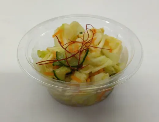 にんにくラー油のおつまみキャベツサラダ