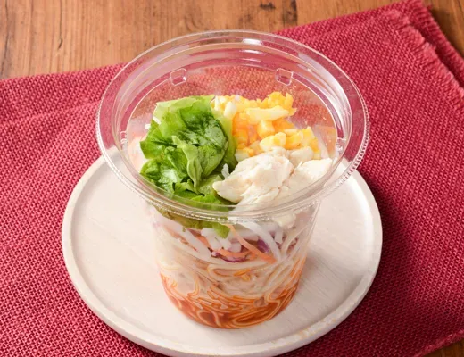 0초 파스타 샐러드 비빔밥 스타일