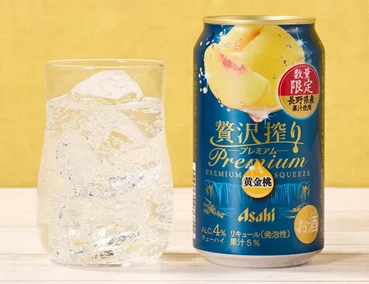 ASAHI 제이타쿠 시보리 프리미엄 골든 피치