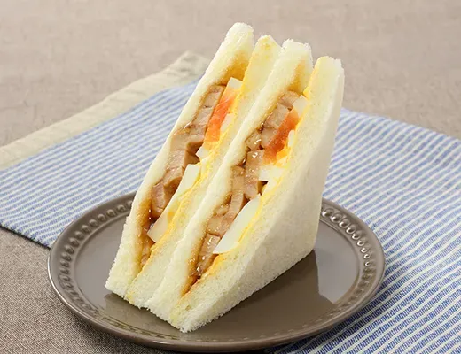 Teriyaki Chicken & Egg Sandwich