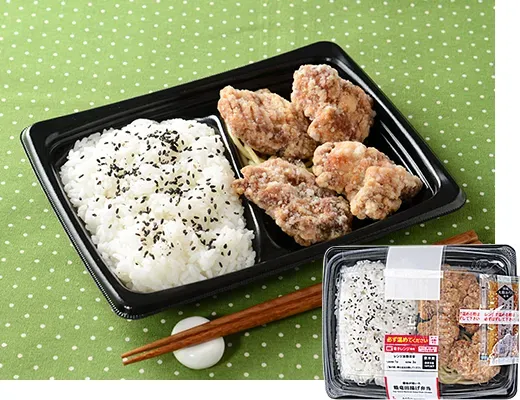 간장 풍미 치킨 타츠타아게 도시락