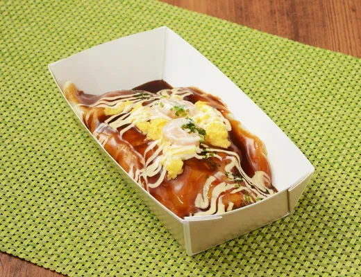 1/2日分の野菜が摂れる エビマヨと玉子キャベツ包み焼