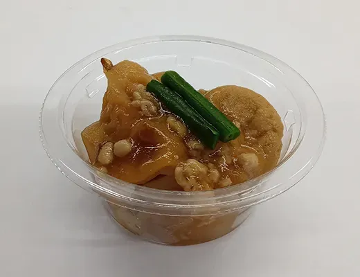 차갑게 먹는 무 닭고기 소보로 앙카케