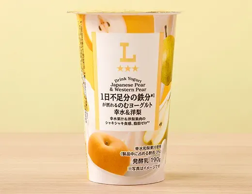 하루 부족분 철분을 채우는 마시는 요거트 고스이 배&서양배
