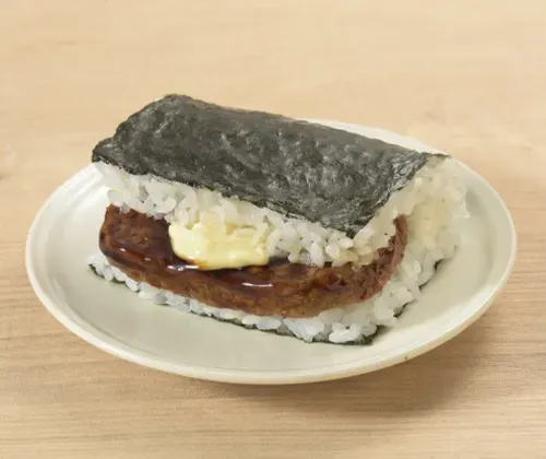具!おにぎり 照りマヨハンバーグ