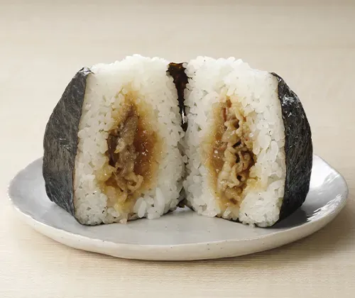 Giant Rice Ball Beef Rice Made with Awaji Island Onions