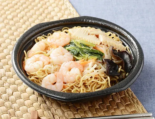 해물 가득 상하이식 볶음면