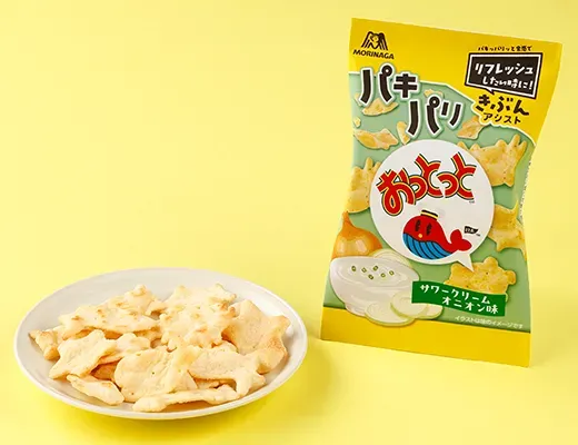 MORINAGA Crispy Ottotto Sour Cream & Onion Flavor