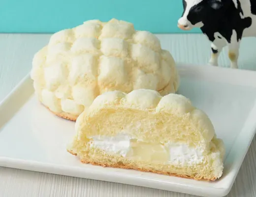 MILK Milk-Infused Melon Pan