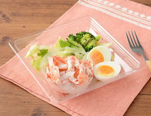 Protein-Rich Crab Stick Salad