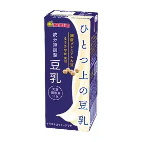 ひとつ上の豆乳成分無調整豆乳 200ml