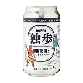 独歩ホワイトエール缶 350ml