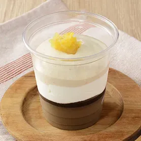 栗とほうじ茶のパフェ