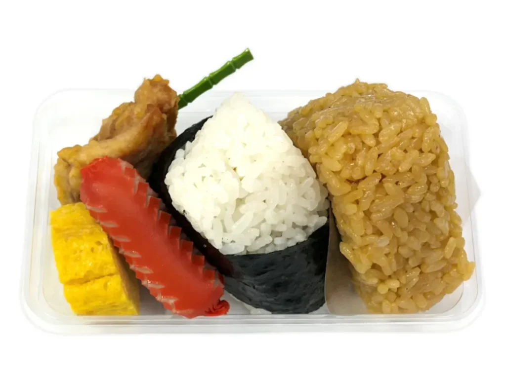 Rice Ball & Side Dishes Grilled Salmon & Japanese-Style Tuna Mayonnaise