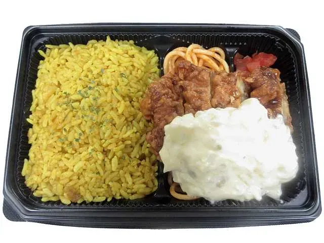 カレー炒飯&チキン南蛮