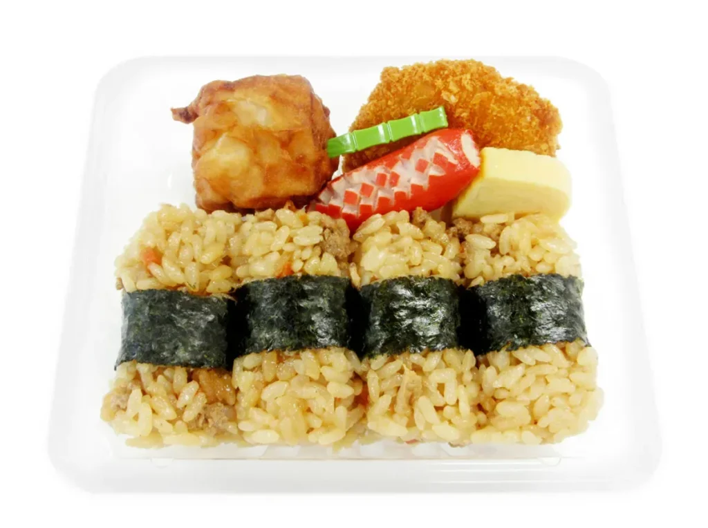 俵 Rice Ball & Side Dish Set (Chicken & Five-Ingredient Rice)