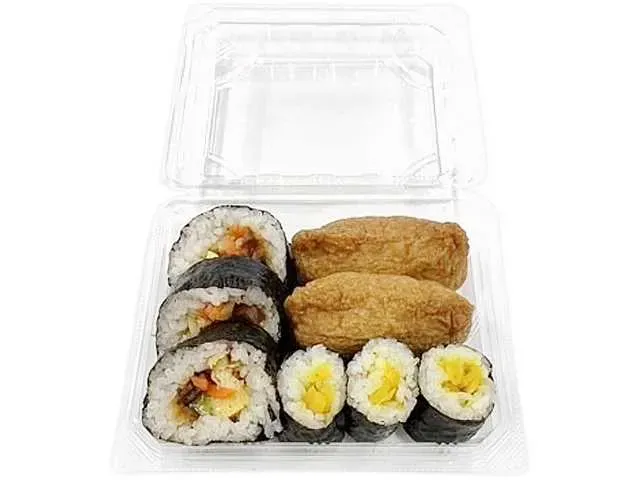 Assorted Sushi Rolls and Inari Sushi