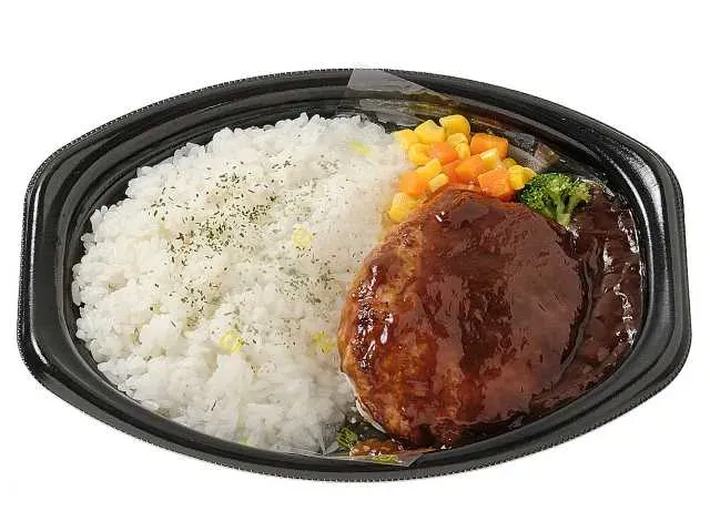 デミソースのふっくら鉄板焼きハンバーグ