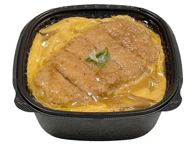 Pork Loin Cutlet Rice Bowl with Flavorful Dashi