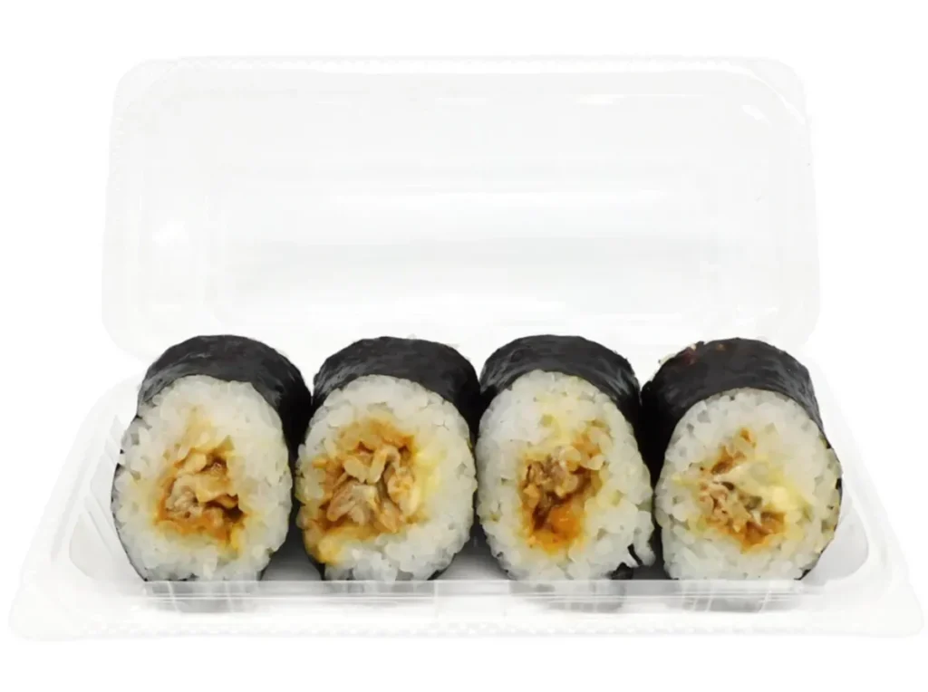 Yakiniku Pork and Chili Pepper Mayonnaise Sushi Roll (4 Pieces)