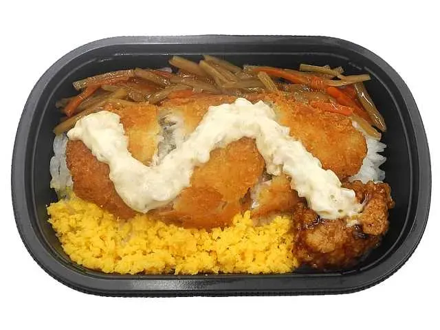 アジフライ御飯