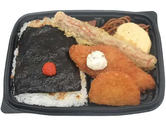 6가지 반찬의 명란 김 도시락