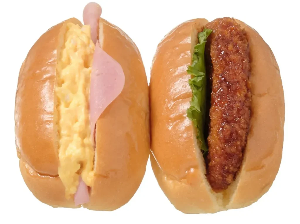 ミニロール ハムたまご&コロッケ