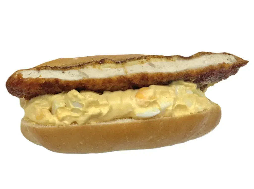Cheese Chicken Tender Cutlet & Egg Roll