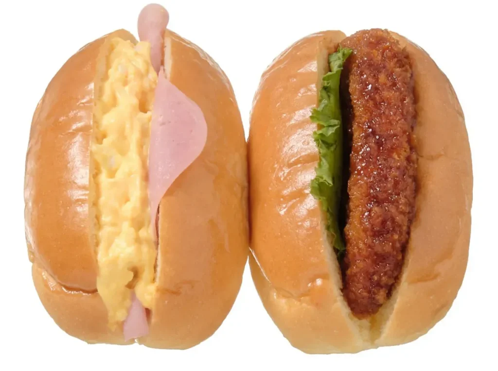 ミニロール ハムたまご&コロッケ