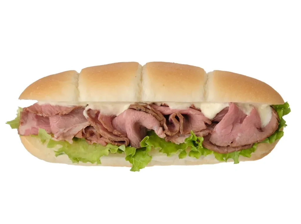Roast Beef Roll with Horseradish Sauce