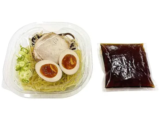 Chilled Ramen with Soft-Boiled Seasoned Egg