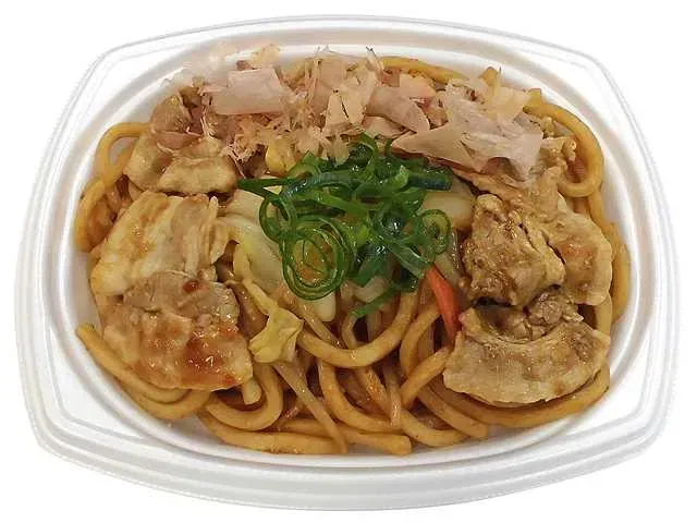 ソースの旨み広がる 豚肉焼うどん