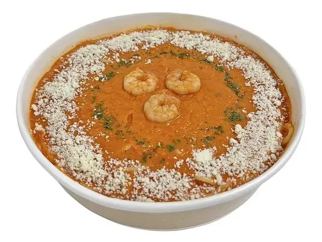 Shrimp Tomato Cream Pasta