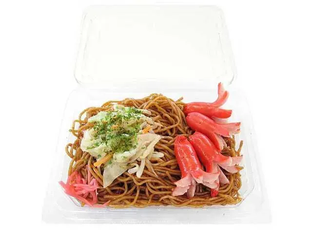 焼そば&タコさんウインナー