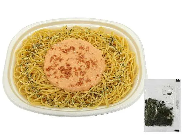 Large Portion Pasta with Spicy Cod Roe & Mayonnaise
