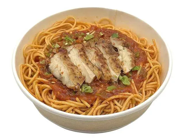 グリルチキンのアラビアータ