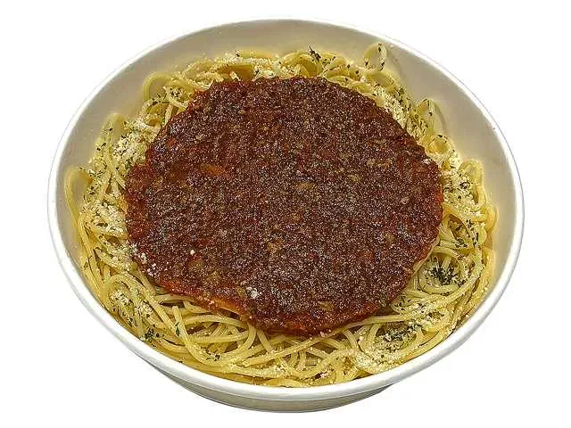 Ripe Tomato Meat Sauce Spaghetti