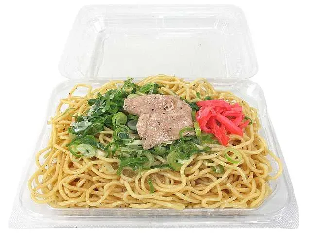 Food Stall Style Green Onion Salt Fried Noodles