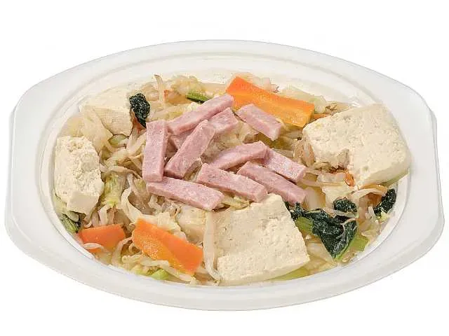 豆腐と野菜のちゃんぷるー