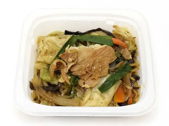 Stir-Fried Meat and Vegetables Made with Aomori Jiyoton Pork