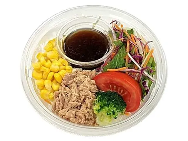 Colorful Vegetable and Tuna Pasta Salad