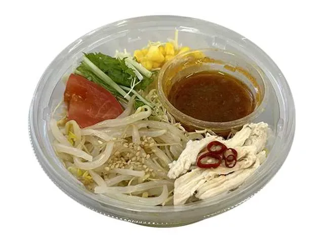Ramen Salad with Spicy Dressing