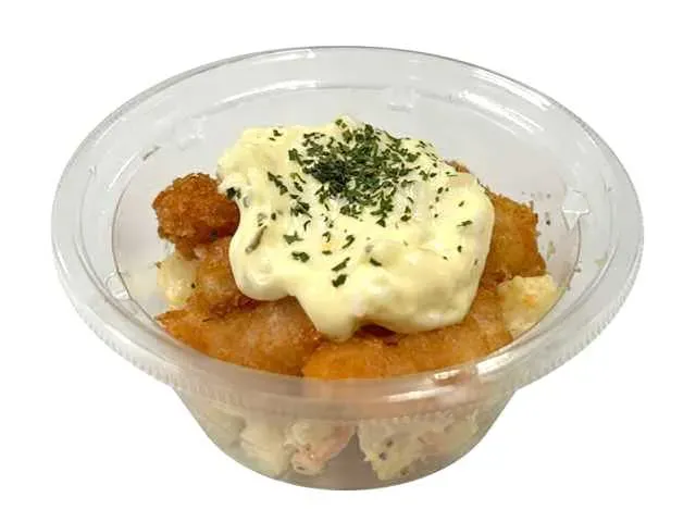 Fried Shrimp & Macaroni with Lemon Tartar