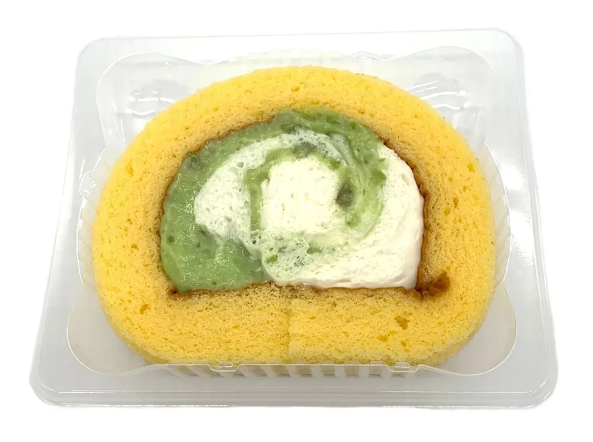 Zunda Roll Cake Made with Miyagi Edamame