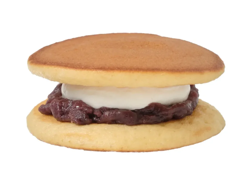 Fluffy Fresh Dorayaki Sweet Red Bean & Whipped Cream
